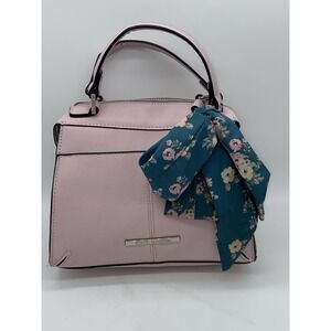 STEVE MADDEN BREESE Pink Crossbody/Shoulder‎ Handbag  + scarf.